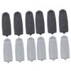 Healifty 12pcs Electronic Foot File Rollers Pedicure Tools Replacement Heads Callus Remover for Feet view 1