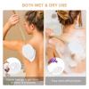 Back Bath Lotion Applicator for Back, Professional EVA Wooden Long Handle Shower Back Scrubber Brush for Home Men Women, Apply Cream Skin Cream Moisturizer Sunscreen Tanne view 4