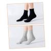 FOMIYES 5pairs Women Gel Silicone Crack Socks Moisturizing Cotton Mid-Calf Socks for Foot Care Soft and Comfortable Random Colors view 4
