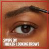 Maybelline Tattoo Studio Brow Styling Gel, Waterproof Eyebrow Make Up, Brow Tint for Up to 36HR Wear, Deep Brown, 1 Count view 4