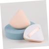 FRCOLOR 6pcs Soft Powder Puff for Makeup Dual-use Moist Dry Blending Sponges for Foundation and Gentle Face Applicators Birthdays and Special Occasions view 2