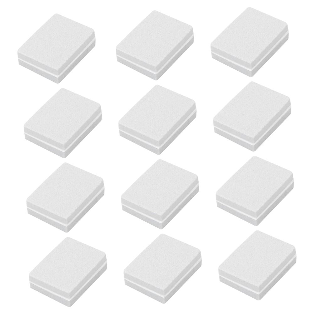 FOMIYES 40pcs Mini Double-Sided Sponge Nail Files Gentle Nail Buffing Blocks for Manicure and Pedicure for Natural and Artificial Easy to Use Gray