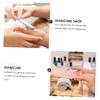 FOMIYES 40pcs Mini Double-Sided Sponge Nail Files Gentle Nail Buffing Blocks for Manicure and Pedicure for Natural and Artificial Easy to Use Gray view 2