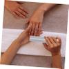 FOMIYES 40pcs Mini Double-Sided Sponge Nail Files Gentle Nail Buffing Blocks for Manicure and Pedicure for Natural and Artificial Easy to Use Gray view 3