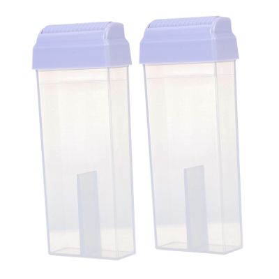 FRCOLOR 2pcs Dehairing Wax Packing Bottle Lightweight Travel-friendly Wax Sub Bottle for Easy Hair Removal for Brazilian Waxing