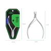 NGHIA Cuticle Nipper - D-08 JAW 12 | Stainless Steel | Durable and Sharp | Ergonomic Design | Grey Plated | Ideal for Salons and Home Use view 2