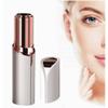 Facial & Body Hair Remover for Women, Electric Face Razor with Led Light for Instant and Painless, Safe Trimmer, Hair Face & Body, Upper Lip, Chin, Bikini, Safe and Compact (White/Gold Rechargeable) view 2
