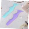 FRCOLOR 2pcs Eyeliner Stencil Tool Set Silicone Makeup Aid for Beginners Travel view 3