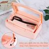 Gusnilo Sterilizer Box Nail Tool Disinfectant Jar Plastic Disinfectant Container Suitable for Nail Tools Hair Salons Beauty Centers and Manicure and Nail Equipment(Orange) view 4