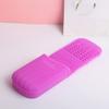 Makeup Brush Pad Makeup Cleaning Brush Scrubber Brush Cleaning Pad Foldable Brush Cleaner Makeups Tool Clean Supplies Silicone Brush Cleaner Cosmetics Brush Clean Mat Makeup Supply view 2