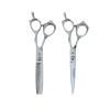 ATRIXU 6" Serrated Laser Wire Hair Scissors Japan Hair Cutting Shears with Small Teeth Hairdressing Scissors thinning Salon Barber kit (Color : 6011-Kit) view 1