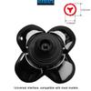 Universal 5 Blades Men's Electric Shaver Replacement Heads (5 Star series) for Head Shaver Universal replacement heads Wet and Dry (5 Blades, Black) view 3