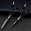 ATRIXU 5.5 Inch Hair Cutting Scissors Kit 11PCS Barber Hairdressing Scissors Set Barber Salon Shears Barber Accessories Professional Japanese Haircut Shears for Hair Salon Clips view 3