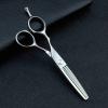 ATRIXU 5.5 inch Lefty Hairdressing Scissors Japan440C Thinning Shears for Left Handed Hairdresser Lefty Barber Accessories Professional Lefty Cutting Scissors Kit (Size : Scissors Kit) view 4