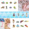 10 Sheets(120PCS) Space Temporary Tattoos for Kids Cartoon Fake Tattoo Stickers Cute Astronaut Rocket Alien UFO Star Design Waterproof Body Art Tattoo Sticker for Kids Birthday Party Decor Supplies view 4