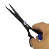 6.0 Inch Black Hair Styling Scissor Professional Hairdressing Scissors Kit Hair Cutting Thinning Shears Barber Accessories Dragon Shaped Salon Hair Clipper Japanese Steel ( Size : Cutting Scissor ) view 3