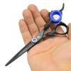 6.0 Inch Black Hair Styling Scissor Professional Hairdressing Scissors Kit Hair Cutting Thinning Shears Barber Accessories Dragon Shaped Salon Hair Clipper Japanese Steel ( Size : Cutting Scissor ) view 4