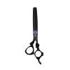 6.0 Inch Black Hair Styling Scissor Professional Hairdressing Scissors Kit Hair Cutting Thinning Shears Barber Accessories Dragon Shaped Salon Hair Clipper Japanese Steel ( Size : Thinning Scissor ) view 1