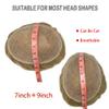 Toupee For Men Hair System 100% European Human Hair Full French Lace Hair Replacement System For Mens Toupee Hair Pieces For Men8x10-100% Light to Medium density#2010 20# LIGHT ASH BLONDE+10% GRYE view 4