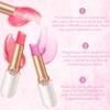 BINGBRUSH Peach Color Changing Lipstick,Moisturizer Long Lasting Lip Care Lip Balm Magic Lip Gloss Lip Tint Stain Gloss Set for Women (3 pcs Peach + Strawberry +Grape Lipstick) view 3
