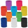 150 Pieces Hair Ties for Women Thick Curly Hair, Bulk Hair Ties Ponytail Holders Hair Elastics Hair Bands for Adults Women Girls (4mm) view 1
