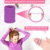 150 Pieces Hair Ties for Women Thick Curly Hair, Bulk Hair Ties Ponytail Holders Hair Elastics Hair Bands for Adults Women Girls (4mm) view 2