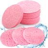 50-Count Compressed Facial Sponges for Estheticians Natural Cosmetic Spa Sponges for Facial Cleansing, Exfoliating Mask, Makeup Removal view 1