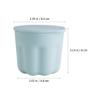 iplusmile 2sets Makeup Brush Cleaning Tool Makeup Brush Cleaner Rinsing Bowl Drying Rack Silicone for Maintenance for view 4