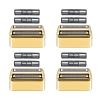 4 Pcs Replacement Foil and Cutters Compatible with BaBylissPRO Double Foil Shaver, Replacement Foil Compatible with FXFS2 Shaver (Gold) view 1