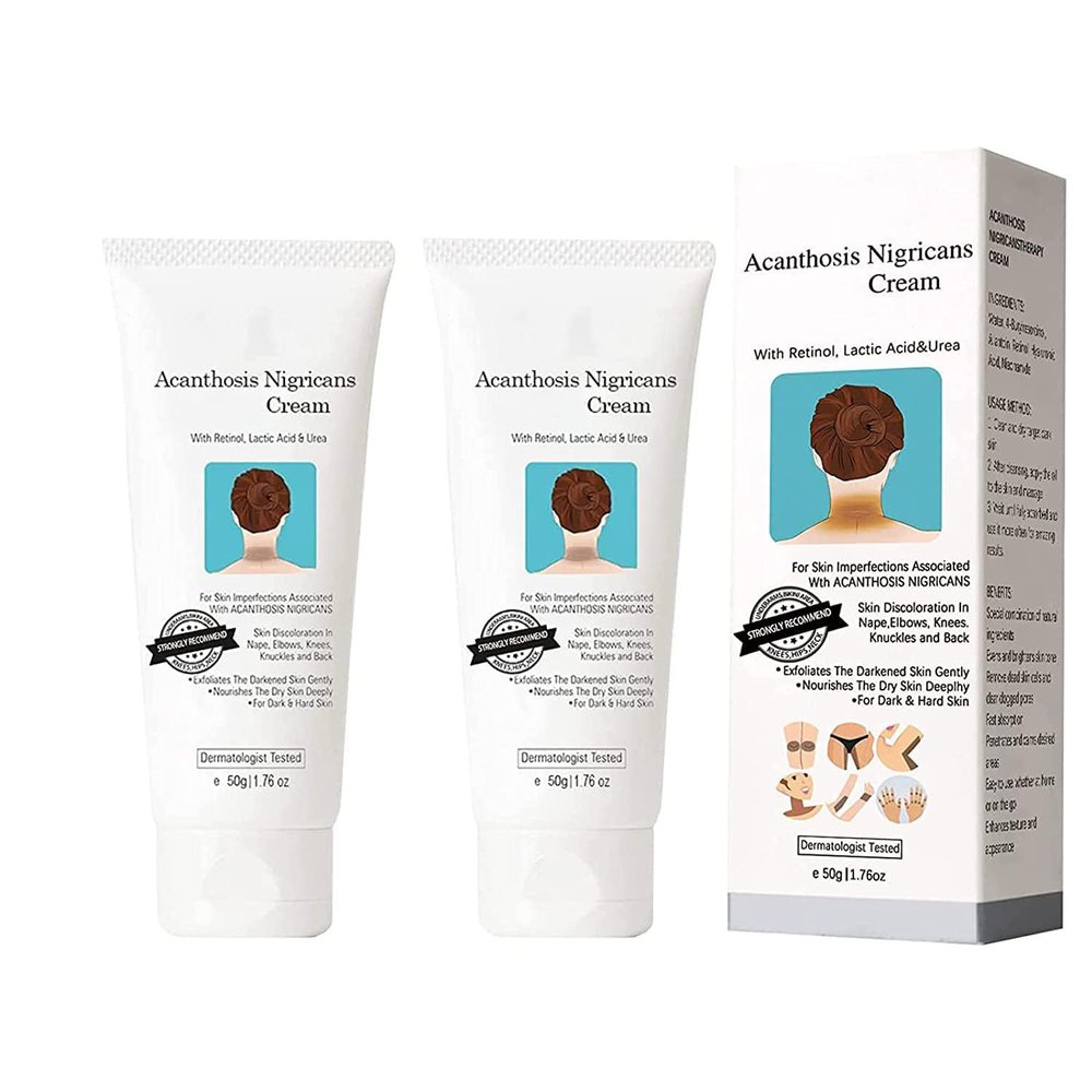 Acanthosis Nigricans Cream, Nigrifree Acanthosis Nigricans Repair Hydrating Moisturizers Cream 50 g*2 pcs