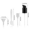 AYWFEY 4 Pcs Replacement Foundation Pump Compatible with Maybelline Fit Me Liquid Foundation, Plastic Cosmetic Liquid Foundation Make-Up Pump Replacement Tool(with Spoon, Dropper, Funnel) view 2