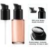 AYWFEY 4 Pcs Replacement Foundation Pump Compatible with Maybelline Fit Me Liquid Foundation, Plastic Cosmetic Liquid Foundation Make-Up Pump Replacement Tool(with Spoon, Dropper, Funnel) view 3
