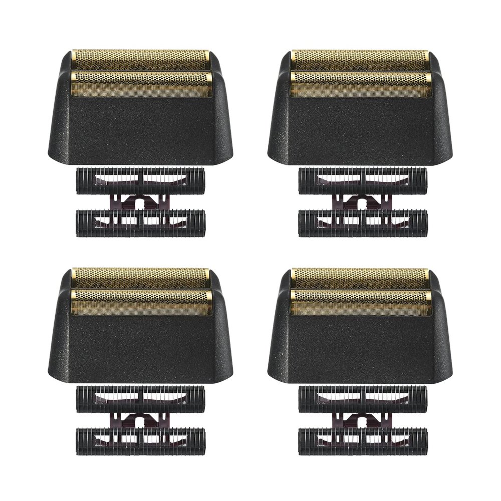 Professional 5 Star Series Finale Razor Replacement Foil and Bar Assembly compatible with wahl Foil 7043-100 Shave Replacement Head (black)