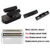 4 Pcs Replacement Foil and Cutters Compatible with BaBylissPRO Double Foil Shaver, Replacement Foil Compatible with FXFS2 Shaver (Silver) view 4