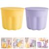 ULTECHNOVO 2sets Makeup Brush Cleaning Bowl Silicone Makeup Brush Cleaner Kit for Easy and Cosmetic Tool Cleaning Includes Colors view 4