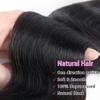 10A Body Wave 1 Bundles (20Inch) Single Human Hair Bundles 100% Unprocessed Virgin Human Hair Brazilian Body Wave One Bundles Human Hair 1B Natural Black view 2