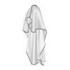 55"x66" Jeremiah 29:11 Bible Verse Jesus Cross Christian Gift for Men Barber Cape - Haircut Cape for Men Unisex Black Hair Cutting Cape with Adjustable Neck Size - Hairdresser Cape for Hair Treatment view 3