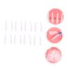 Beavorty 4sets Eyelash Grafting Tweezers Caps Protector Sleeves for Eyebrow and Lash Tweezers Essential Tool for Beauty Salons and Home Use view 3