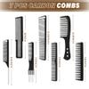 12PCS Hair Cutting Comb Set - Barber Combs for Men & Stylists - Barber Cape with Adjustable Neck Size & Neck Duster Brush view 4