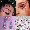 808 Pieces Heart Rhinestones Stickers Self Adhesive Flat-Back Acrylic Heart Gems Jewels Stickers for Makeup Body Eye Nail Hair Rhinestones, Wedding Valentine's Day Decor DIY Craft view 4