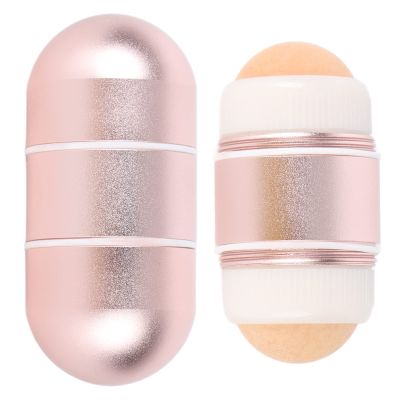 Sonew Volcanic Face Roller, Oil Absorbing Volcanic Roller, 2 in 1 Reusable Mini Volcanic Stone, Oil Absorbing Stick, for Skin Care