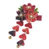 Japanese Classical Kimono Flower Tassel Hair Clip Headwear, Bridal Wedding Hanfu Cosplay Hairpin Hair Accessories Ornament Decor (Black) view 2