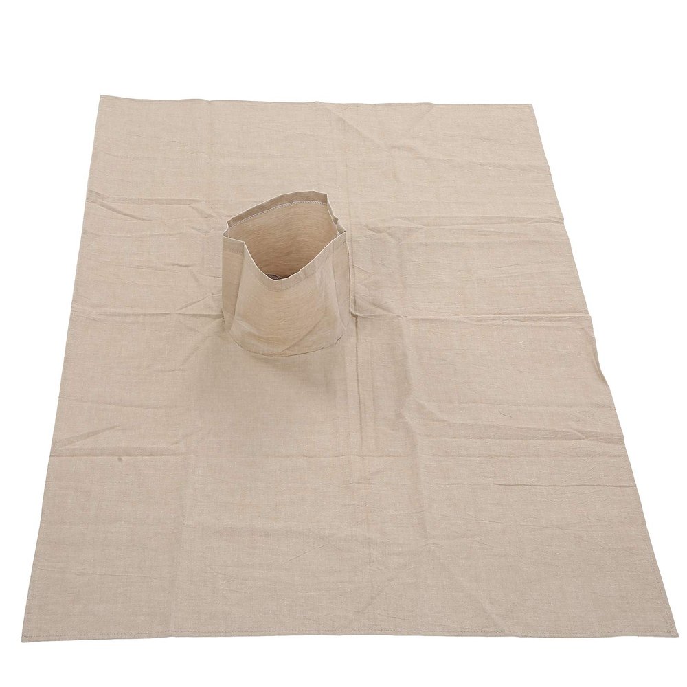 27.6 x 39.4in Beauty Salon Massage Bed Sheet, Skin Friendly Cotton Massage Table Cover with Face Hole, Easy Cleaning Reusable Massage Bed Cover For Sheets, Suitable for Massage Spa Tattoo Daily(Khaki)