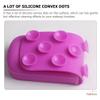 FOMIYES Silicone Makeup Brush Multi-function Scrubber for Efficient Brush Cleaning Compact Design for Easy Storage Suitable for Makeup Tools view 2