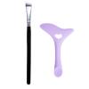 DogieLyn Slanted Ultra Thin Winged Eyeliner Brush Silicone Eye Liner Stencils Makeup Aid,Angled Eyeliner Brush Slanted-Small Thin Winged Liner Eyeshadow Eyebrow Tool(Purple) view 1