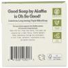 ALAFFIA Peppermint Good Soap Value Pack 4 Count, 20 OZ view 3
