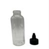Natural Farms 4 oz Clear Cosmo BPA FREE Bottles - 12 Pack Empty Refillable Containers - Essential Oils - Hair - Aromatherapy | Black Twist Open/Close Cap - Made in the USA view 3