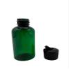 Natural Farms 2 oz Green Boston Bottles - 12 Pack Black Spout Cap view 3