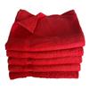 Towel Supercenter 16X27 Cotton Hand Towels (24Pack, 60Pack) for Hair, Nail, Tanning Salons, Golf Course (RED) view 1