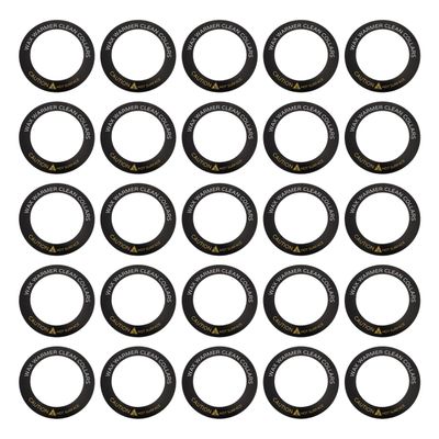 50pcs Wax Machine Ring Waxing Rings Wax Heater Warmer Collar Replacement Double Paper Hair Removal Clean Paper Lining